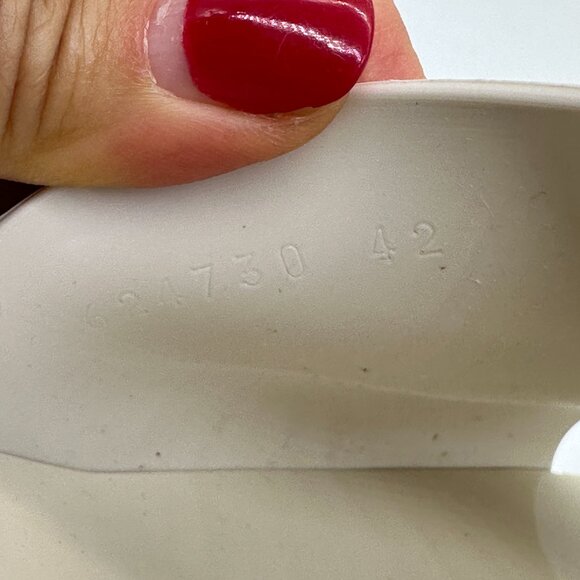 Gucci Double GG Logo Rubber Platform Block Heel Mules Slides Sandals Shoes - Picture 15 of 16